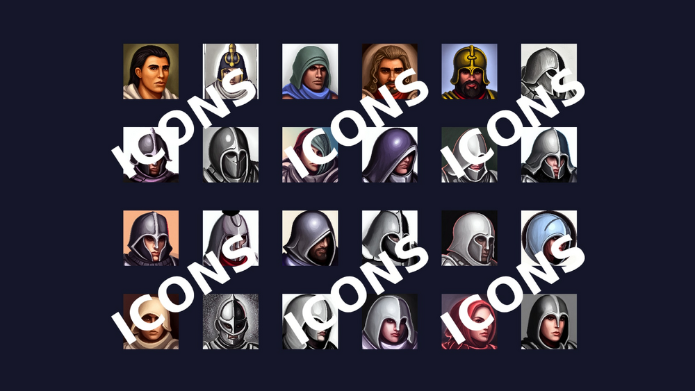 106 Characters Avatar Icons Pack 