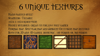 Hand Painted Texture Pack 2 