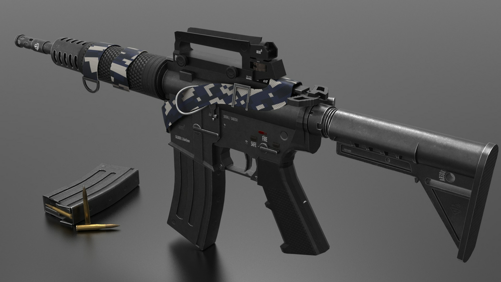 m4A1 Gun 