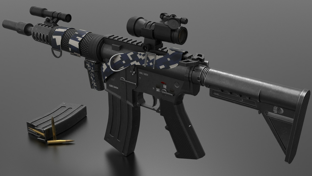 m4A1 Gun 