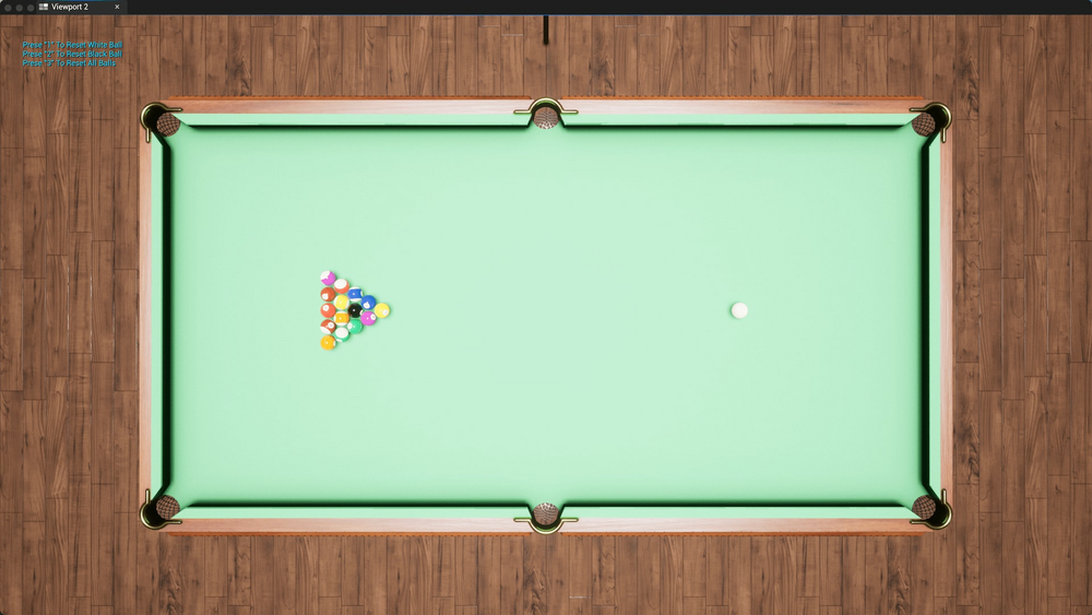 Billiard Game Framework 