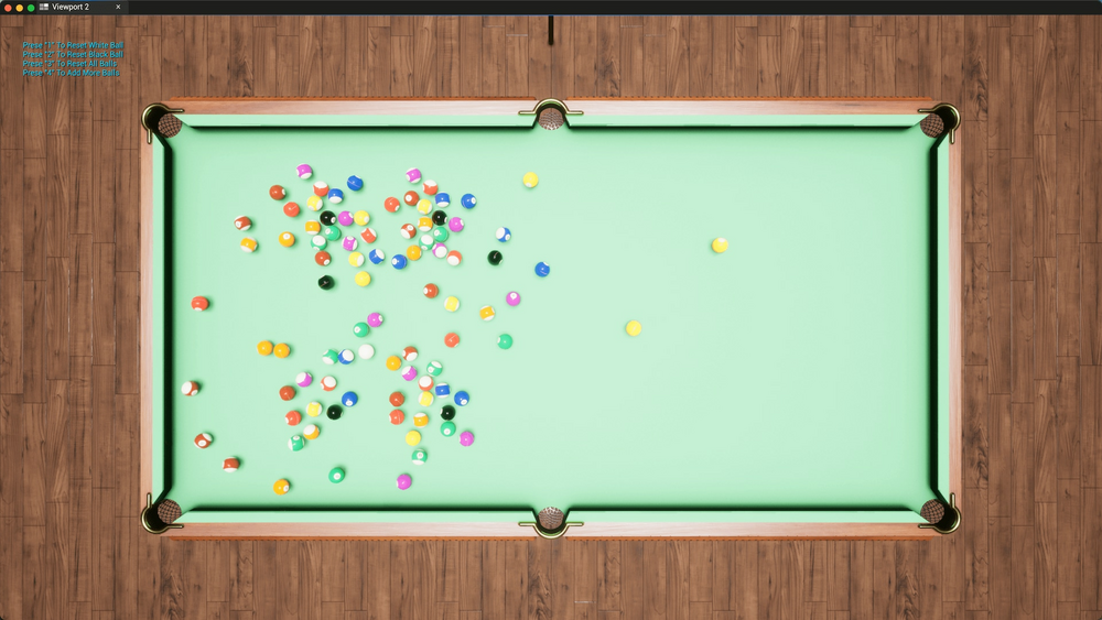 Billiard Game Framework 