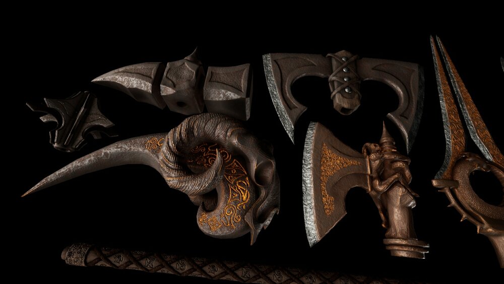 Modular Fantasy Weapon Pack 