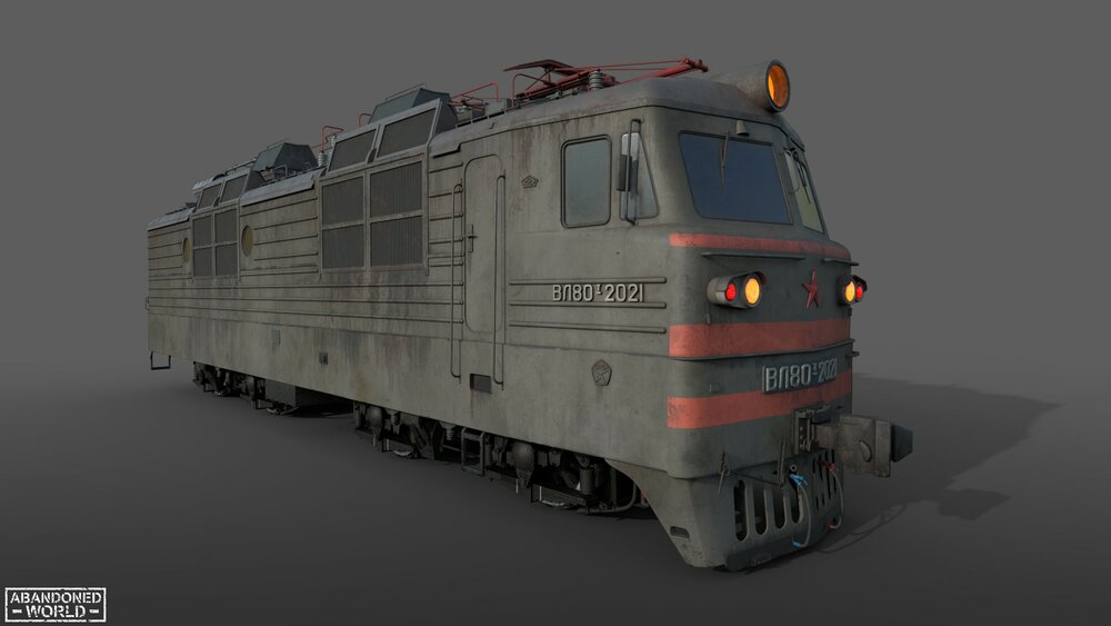 Soviet Electric Locomotive 