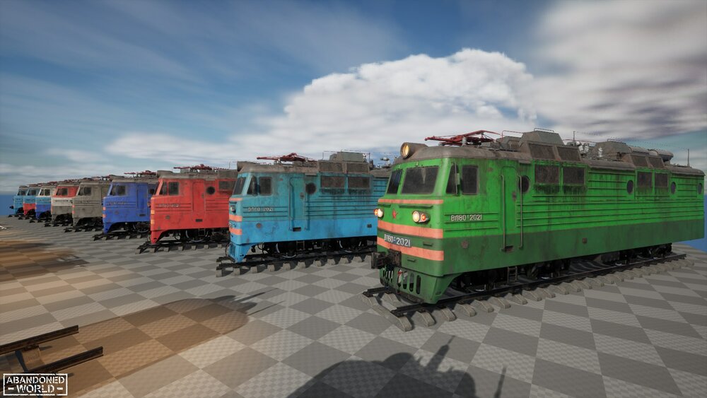 Soviet Electric Locomotive 