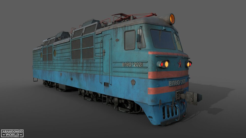 Soviet Electric Locomotive 