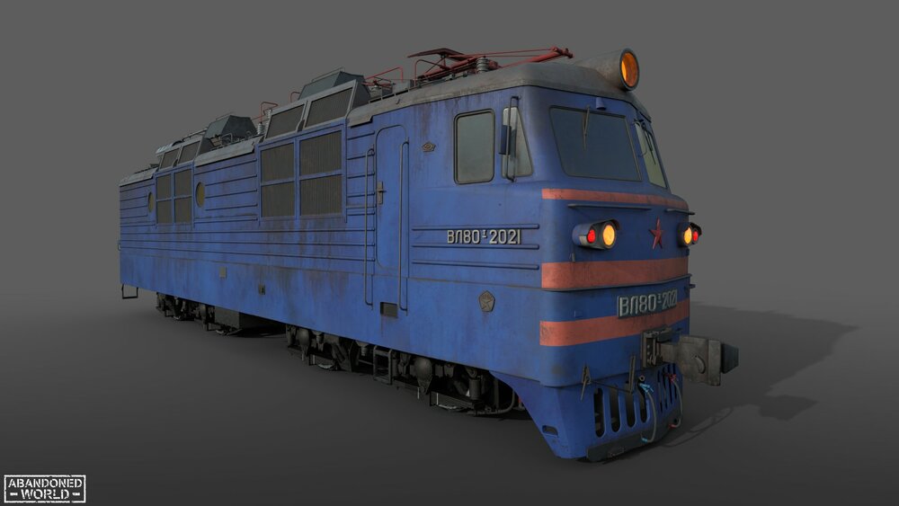 Soviet Electric Locomotive 