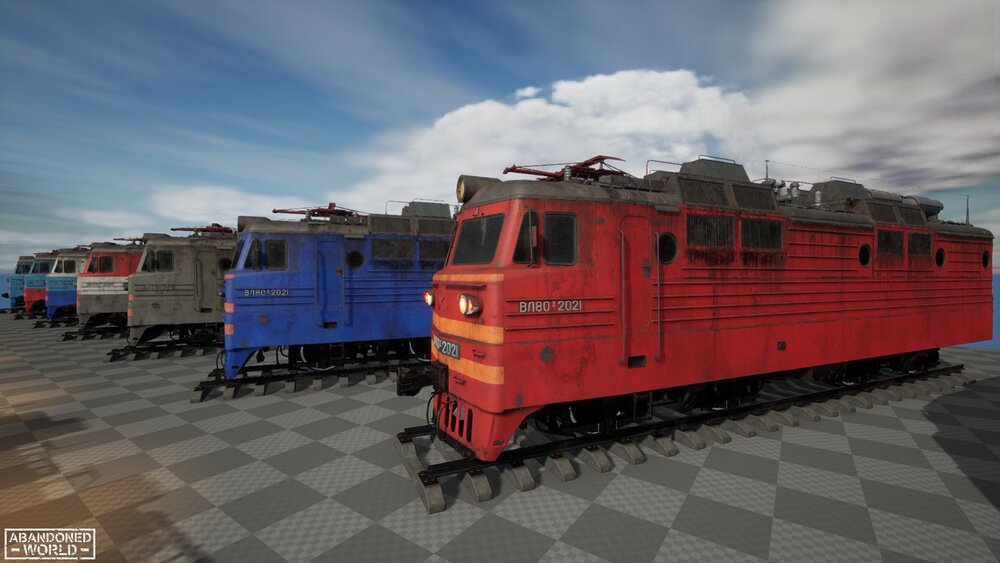 Soviet Electric Locomotive 