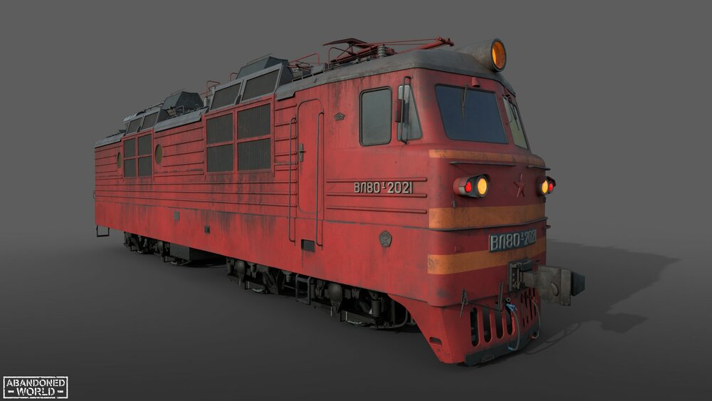 Soviet Electric Locomotive 