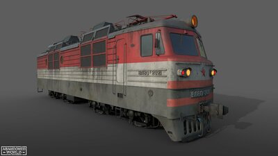 Soviet Electric Locomotive 