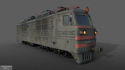 Soviet Electric Locomotive 