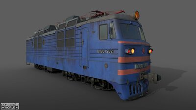 Soviet Electric Locomotive 