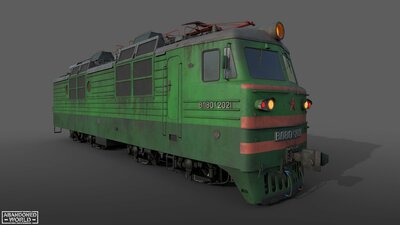 Soviet Electric Locomotive 