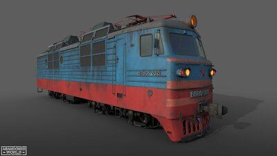 Soviet Electric Locomotive 