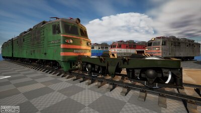 Soviet Electric Locomotive 