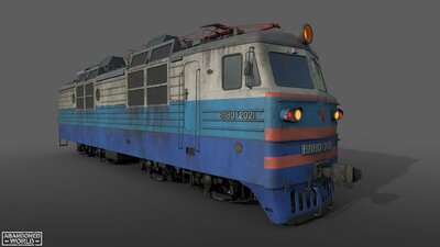 Soviet Electric Locomotive 