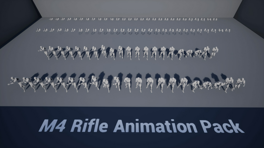 M4 Rifle Animation Pack 