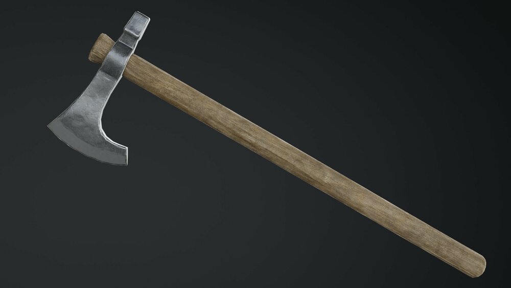 Medieval Ax Set 01 