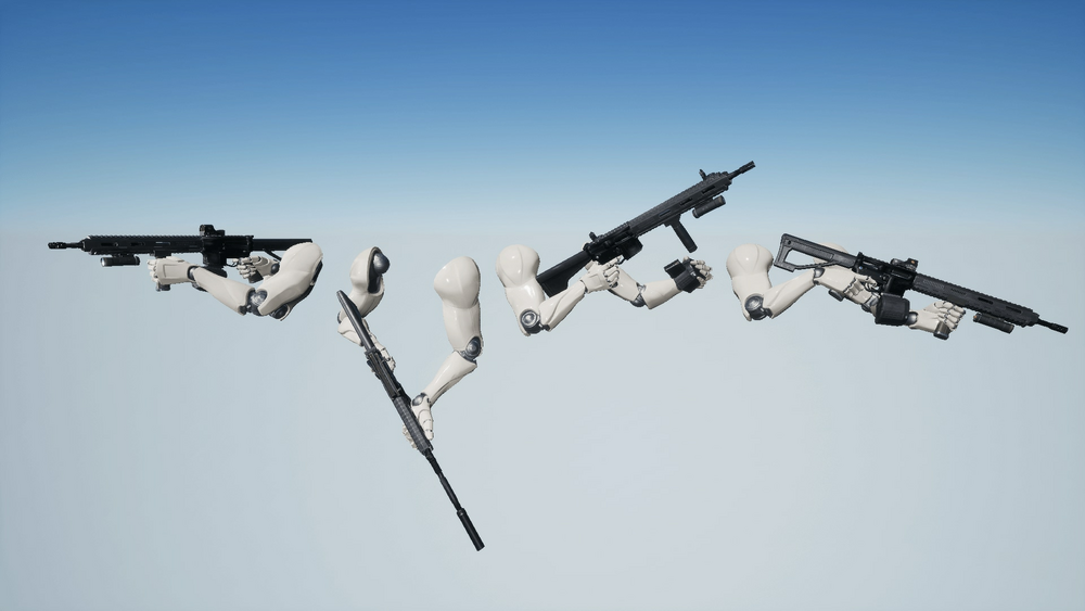 M4 Rifle Animation Pack 