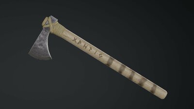 Medieval Ax Set 01 