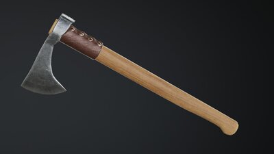 Medieval Ax Set 01 