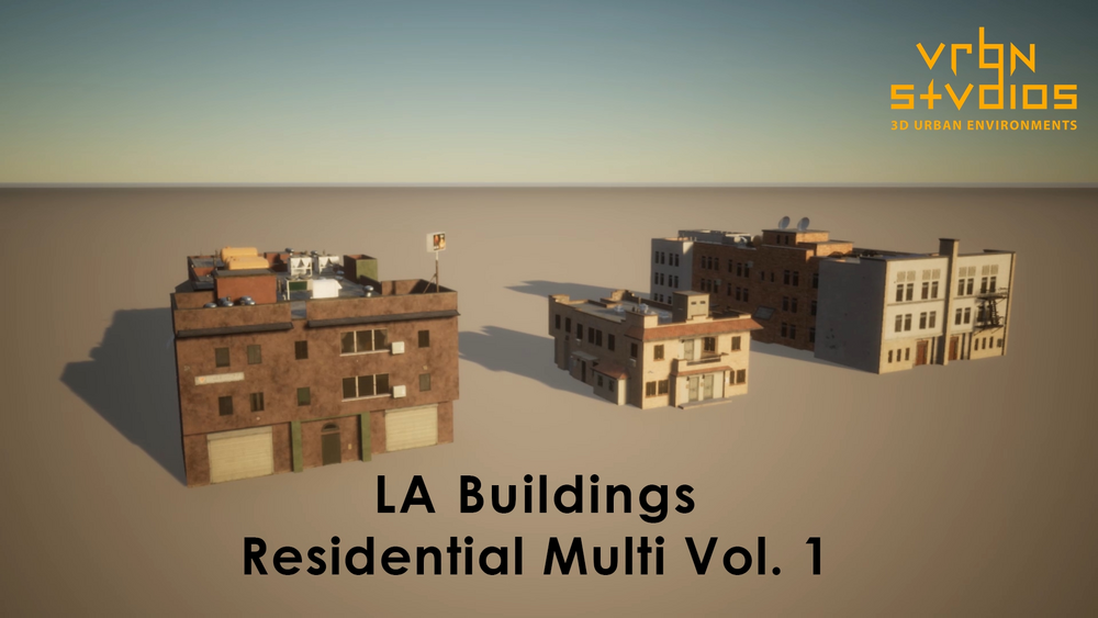 LA Buildings Residential Multi Vol. 1 