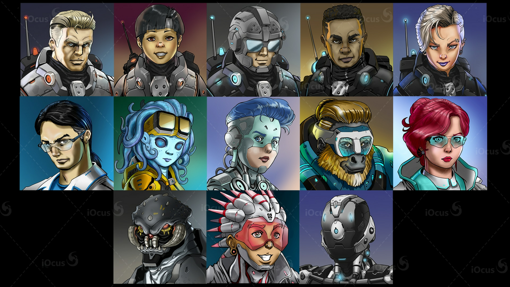 SciFi Characters Avatar Vol.1 