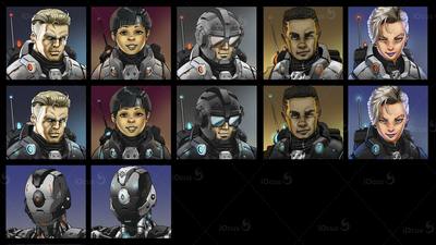 SciFi Characters Avatar Vol.1 