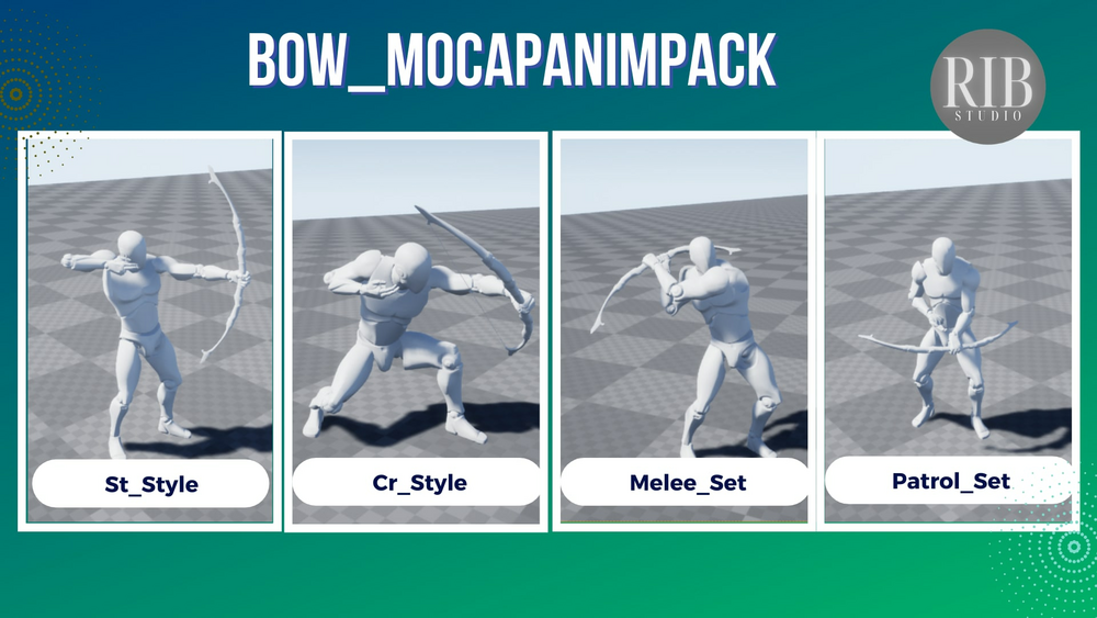 Bow MocapAnimPack 