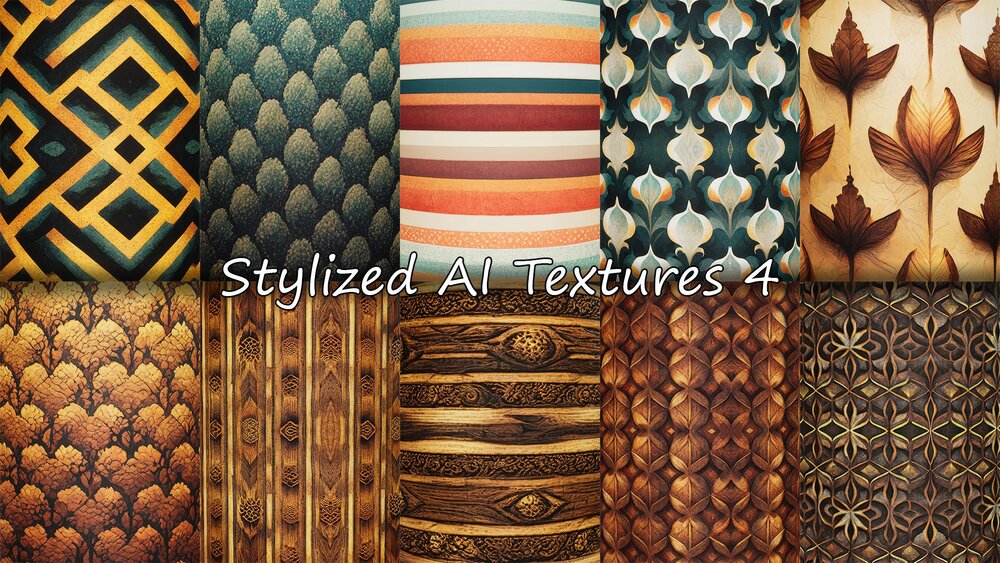 Stylized AI Textures 4 