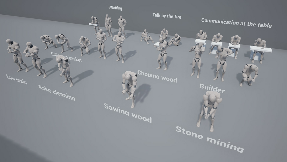 City Animation of People - Pack 2 