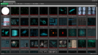 FUI Screens 5 - 50 Exclusive Video Materials 