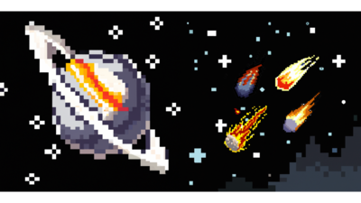 Pixelated Planets 