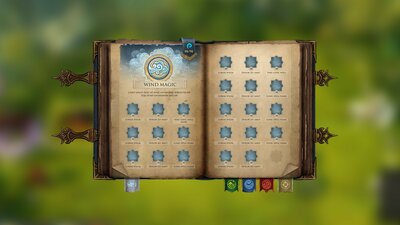 Fantasy spellbook 