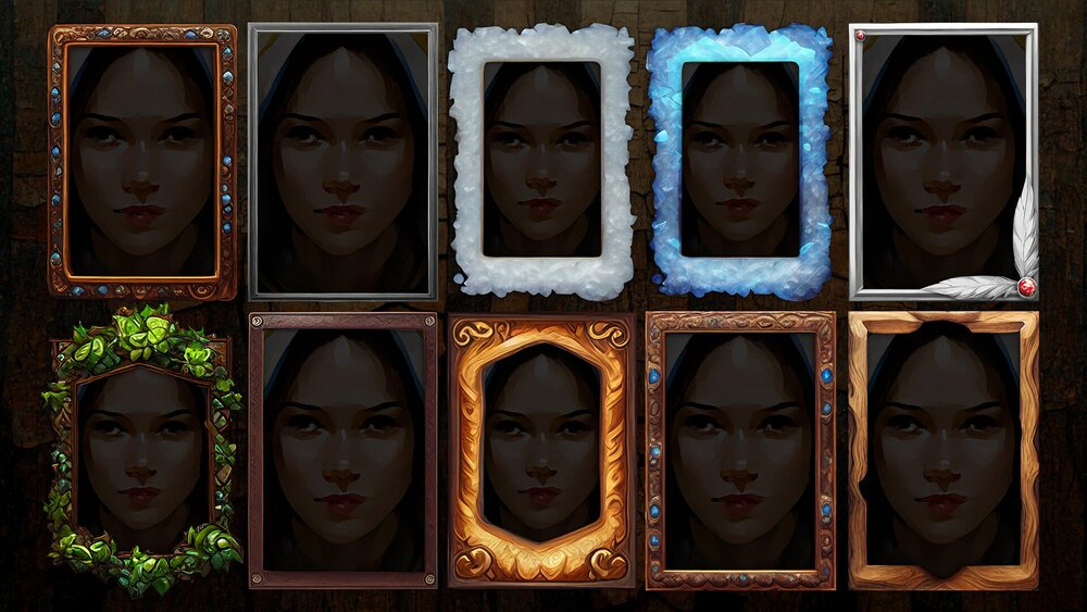 Avatar Frames HQ 2:3 