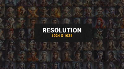 700+ Elf Avatars Pack Vol.02 