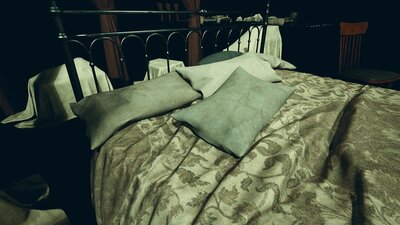 Old Bed and Cloth Cover Pack 