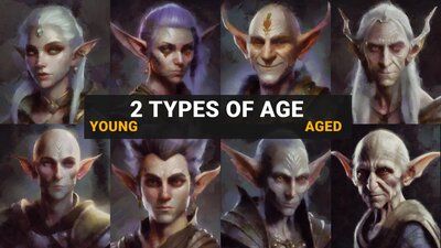 700+ Elf Avatars Pack Vol.02 