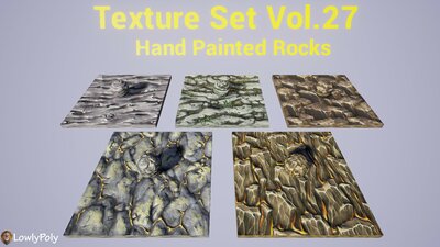 Rock Vol.27 - Hand Painted Texture 