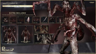 Nastyzombie Mega Bundle 01 - Premium Assets + Extra 