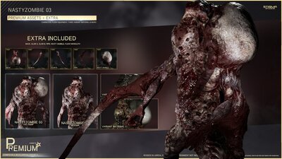 Nastyzombie Mega Bundle 01 - Premium Assets + Extra 