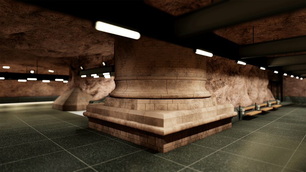 Cave Metro Station 