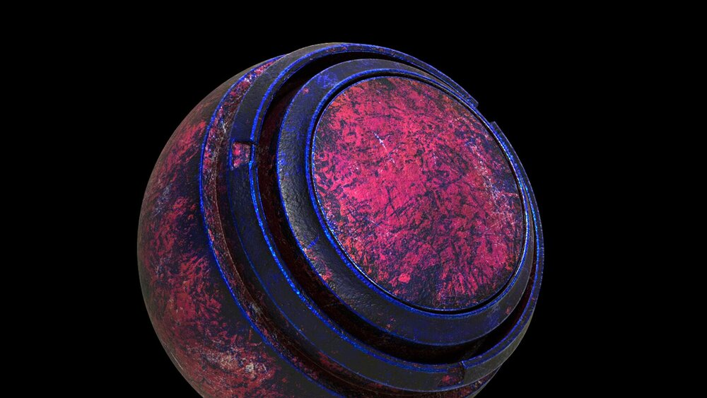 15 Unique Sci-Fi Materials - 4K  Texture 