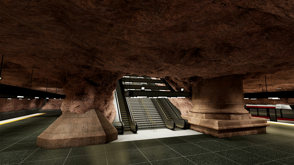 Cave Metro Station 