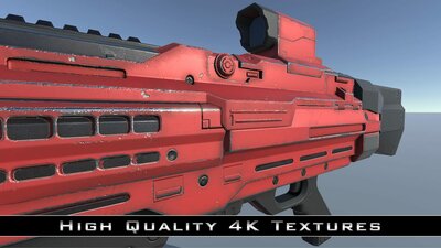 Sci-Fi Shotgun 5 Skins 