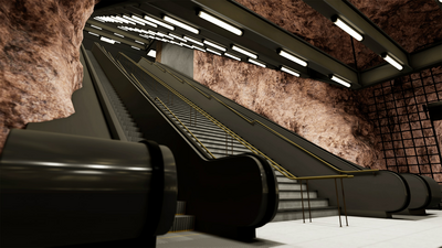 Cave Metro Station 