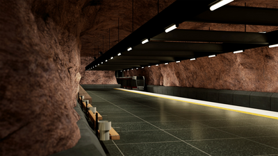 Cave Metro Station 