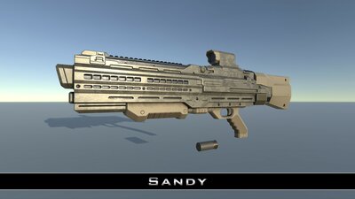 Sci-Fi Shotgun 5 Skins 