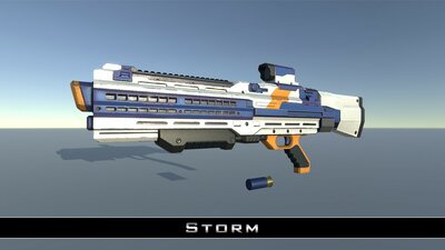 Sci-Fi Shotgun 5 Skins 