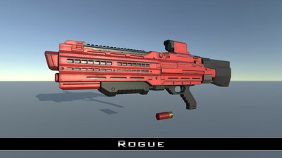 Sci-Fi Shotgun 5 Skins 